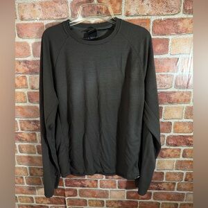 PrAna men’s Wensley long sleeve crew size L